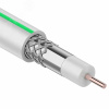 Кабель коаксиальный SAT 703B 75 Ом CCS/Al/Al 75% бухта 50м белый 01-2431-2-50 ProConnect