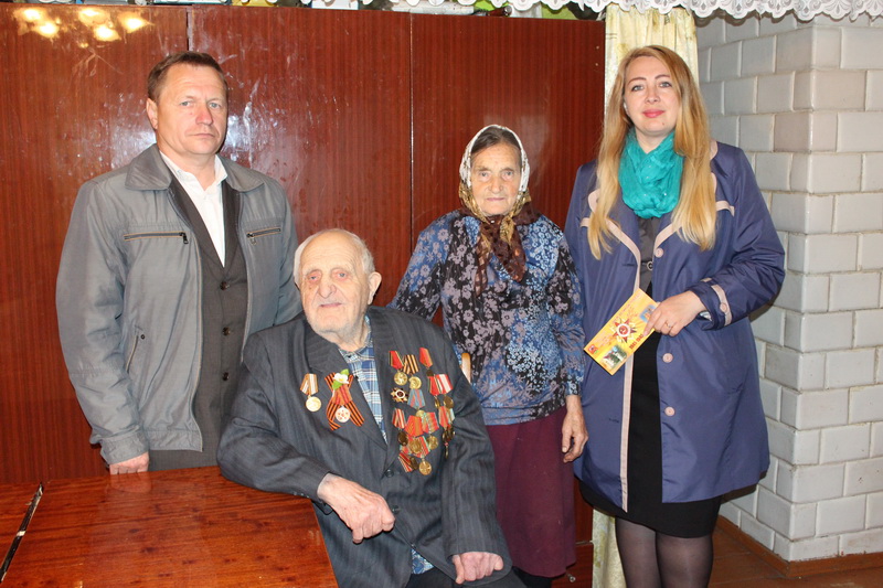 На Новогрудчине продолжают поздравлять ветеранов Великой Отечественной войны с Днем Победы