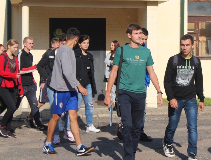 Практическая отработка планов эвакуации прошла в Новогрудском аграрном колледже