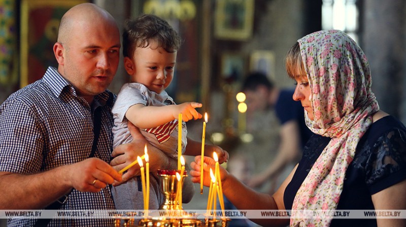 Трансляцию пасхального богослужения из Свято-Духова кафедрального собора проведет "Беларусь 1"