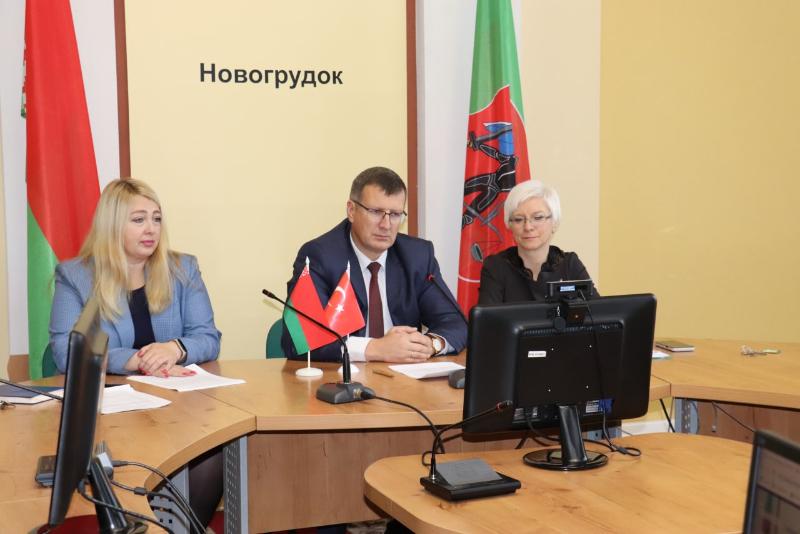 Перспективы сотрудничества Новогрудского района и провинции Чанаккале  обсудили на онлайн-встрече 