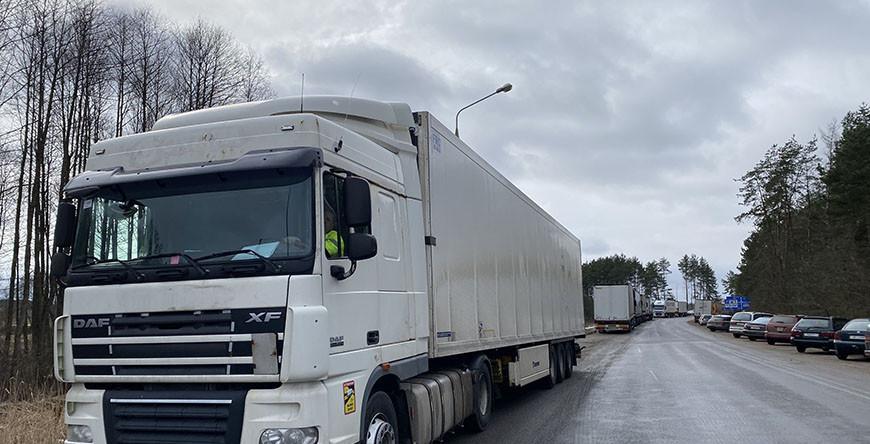 ГПК: наибольшее скопление фур фиксируется на польском направлении