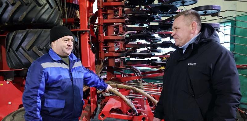 Как готовятся к весенним полевым работам в ОАО «Щорсы»