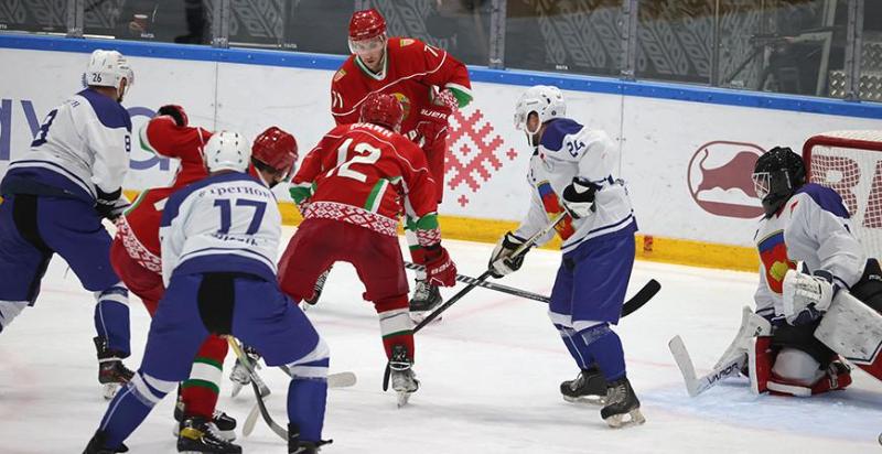 Хоккейная команда Президента с победы стартовала в новом сезоне