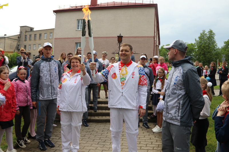 В Новогрудке встретили эстафету «Пламя мира» (+Видео)