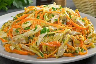 И просто, и вкусно: рецепт салата «Обжорка» для семейного вечера