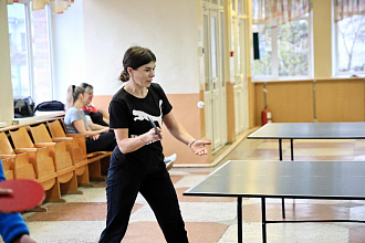 В Новогрудском районе определили сильнейших теннисистов среди трудовых коллективов