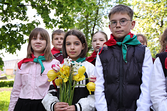 Учащиеся средней школы №4 пополнили ряды Белорусской республиканской пионерской организации