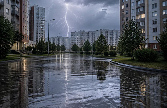Подтопления двух участков на улицах Новогрудка ликвидированы