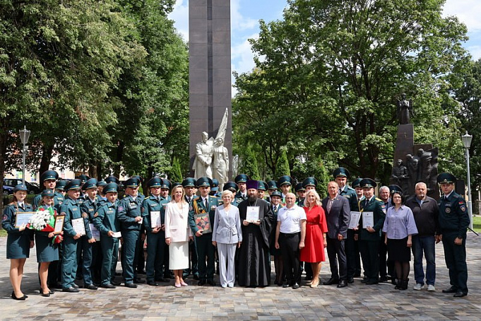 Мужество, воля и верность долгу. В Новогрудке торжественно отметили День пожарной службы (+фотоальбом)