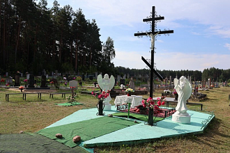 Благоустройство, проведенное на кладбище в д. Орковичи, – пример для всех
