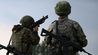 Военнослужащие Беларуси и Китая совершенствуют навыки штурмовых действий на учении «Стремительный орел»