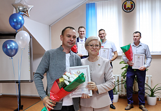 Коллектив Новогрудского района газоснабжения принимал поздравления с профессиональным праздником